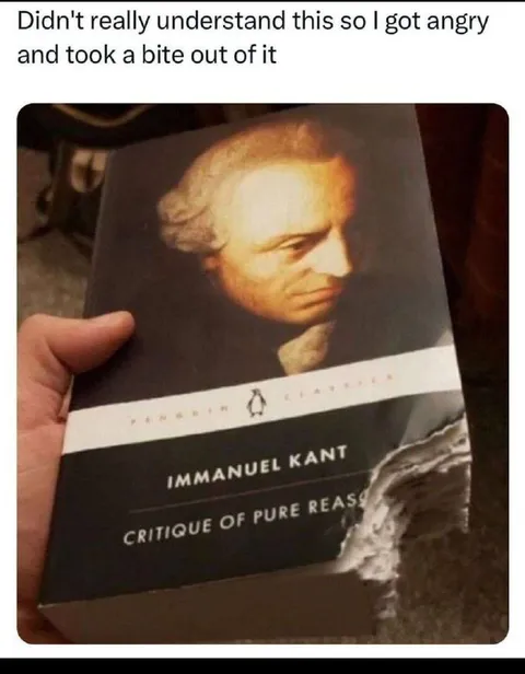 Angry About Kant's Critique