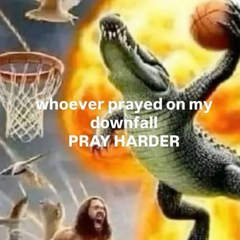 Pray Harder Dinosaur Basketball