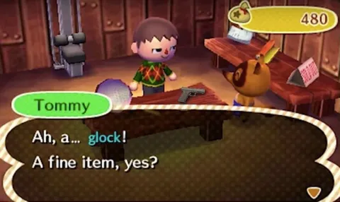 Animal Crossing Glock Joke