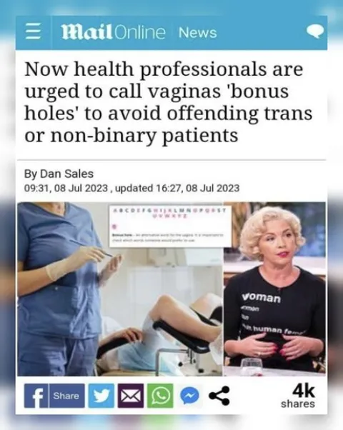 Vaginas as bonus holes