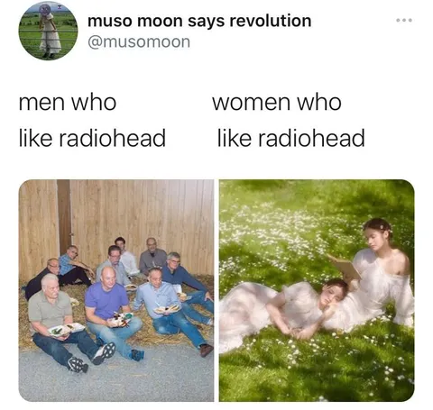 Men and Women Who Like Radiohead