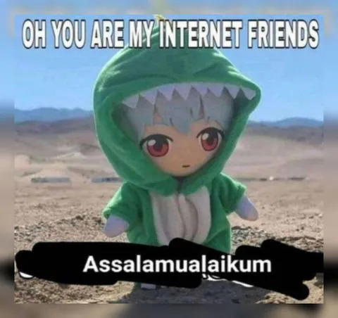 Internet Friends Greeting