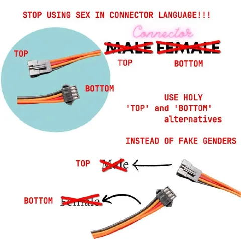 Stop Using Sex in Connector Language