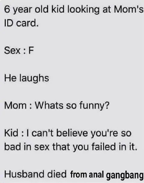 Six-Year-Old Reads Mom's ID