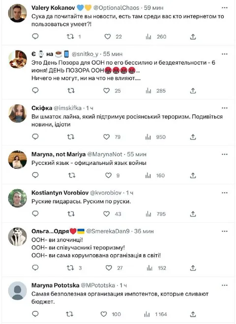 День русского языка в твиттере