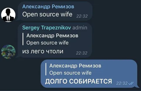 Жена из Lego долго собирается