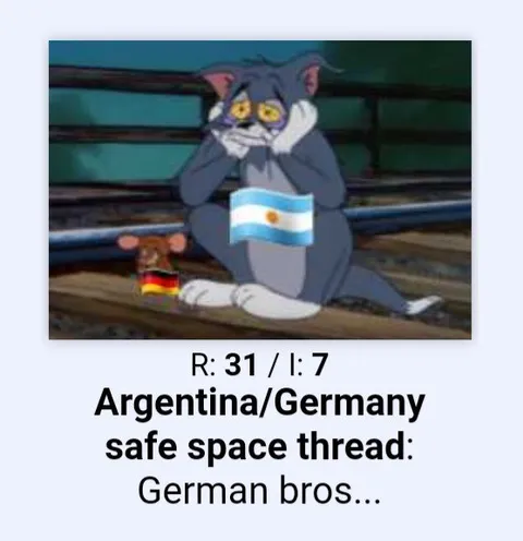 Argentina Germany Safe Space Thread
