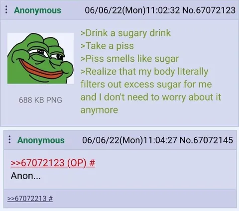 Body Filters Out Sugar