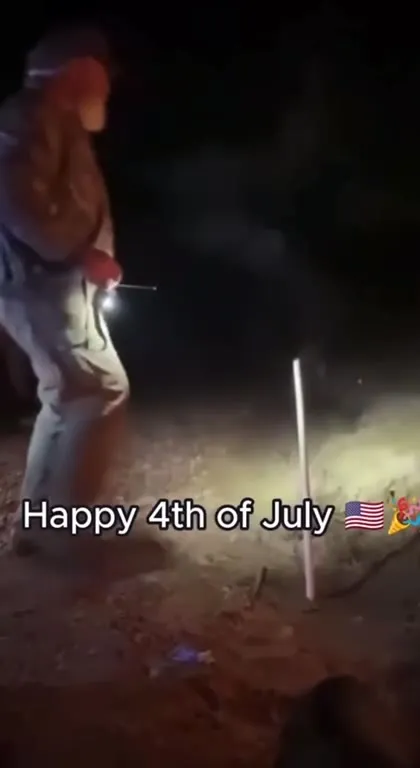 Happy 4th of July Firework Panic