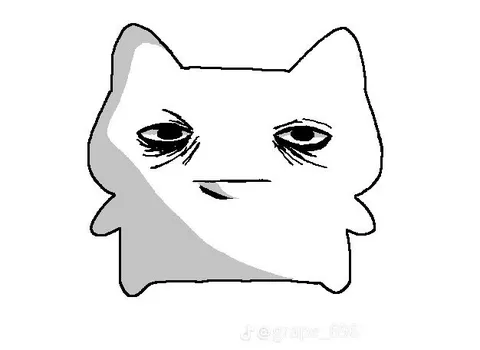 Уставший кот без слов