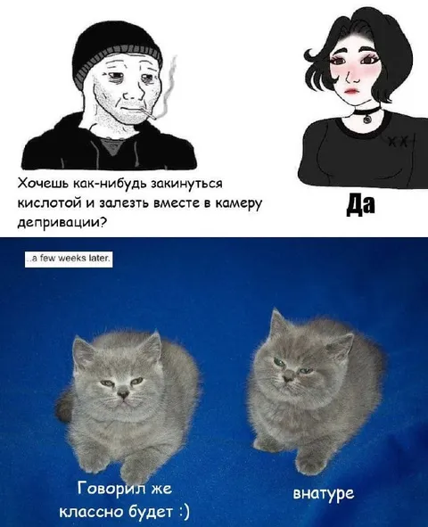 Кислота и камера депривации