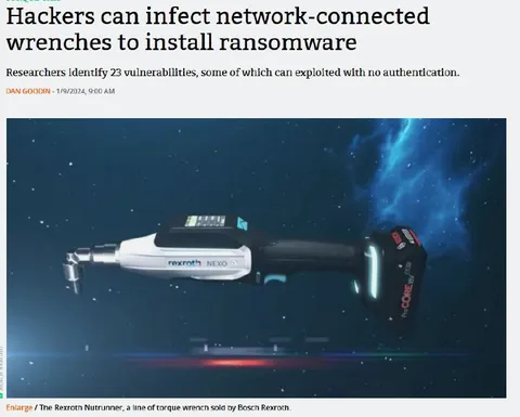 Hackers Infect Network Wrenches