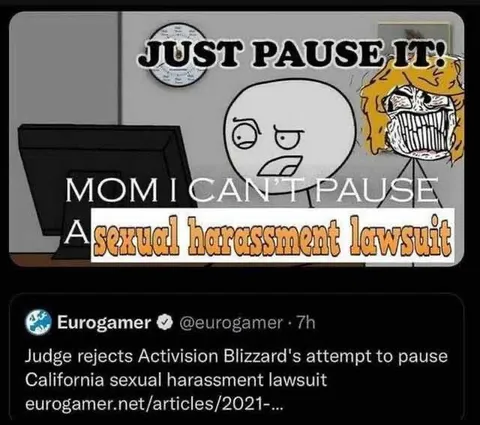Mom I Can't Pause a Lawsuit