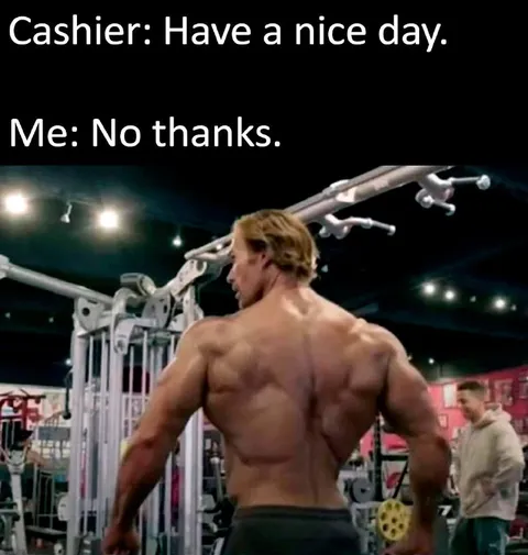 Cashier Have a Nice Day