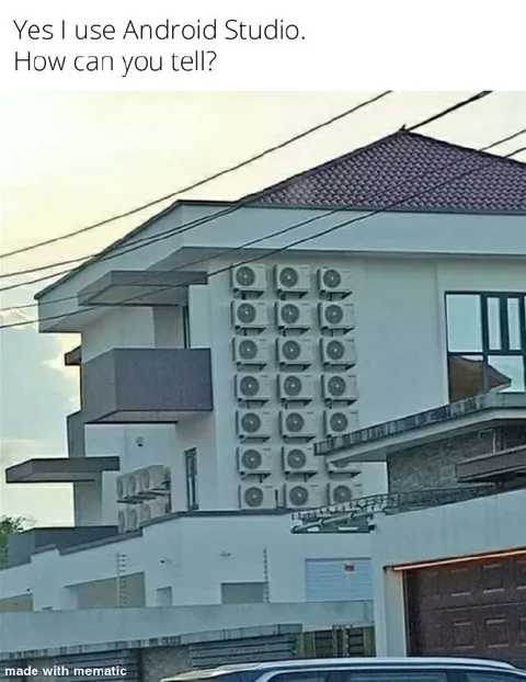 Android Studio Air Conditioner House
