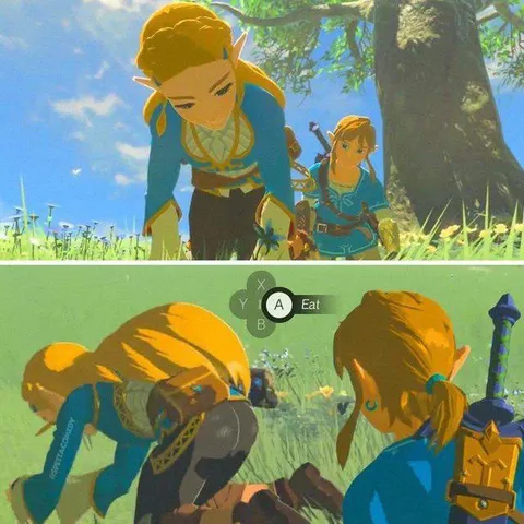 Zelda Gets Eaten