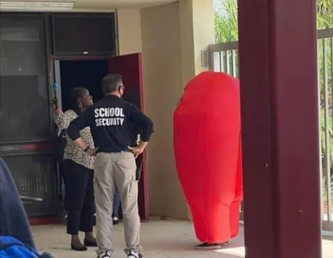 School Security Meets Red Figure