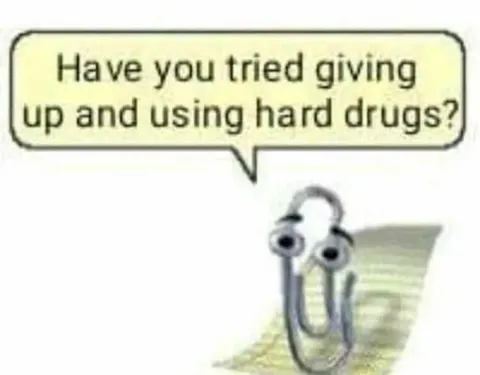 Clippy Gives Drug Advice
