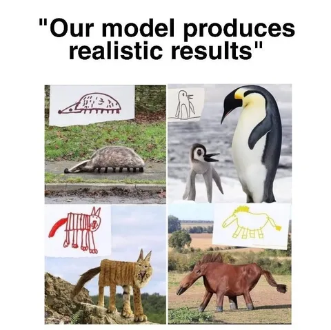 Our Model Produces Realistic Results