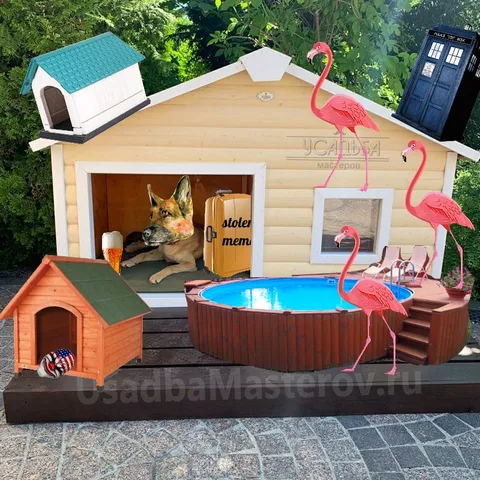 Stolen Meme Luxury Doghouse