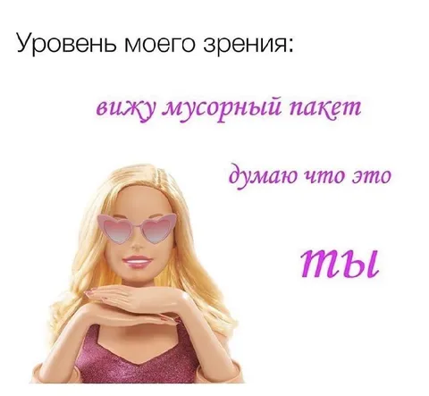 Уровень моего зрения