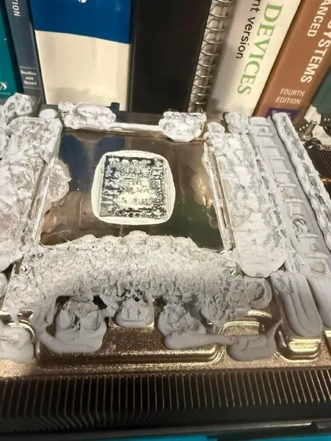 Too Much Thermal Paste