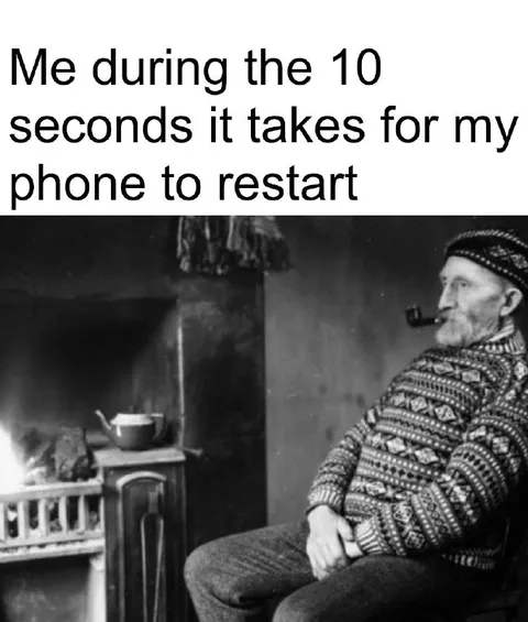 Waiting for My Phone to Restart