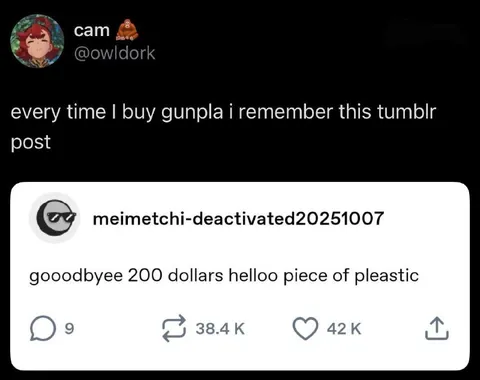 Goodbye 200 Dollars, Hello Plastic
