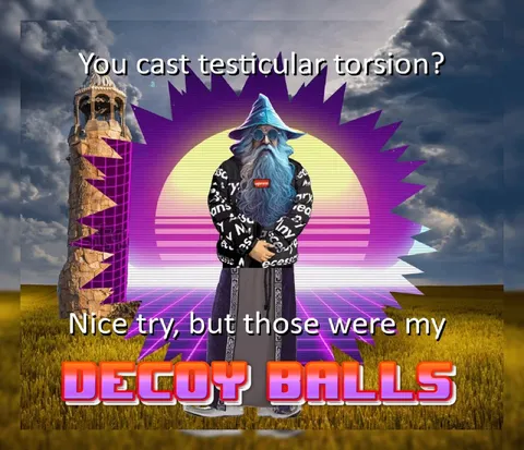 Wizard Has Decoy Balls