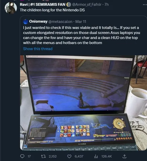Nintendo DS Laptop Setup