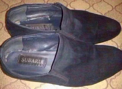 Subaru Car Slippers