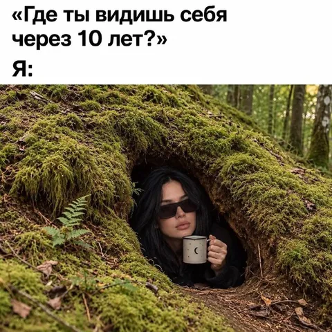 Где ты видишь себя через 10 лет