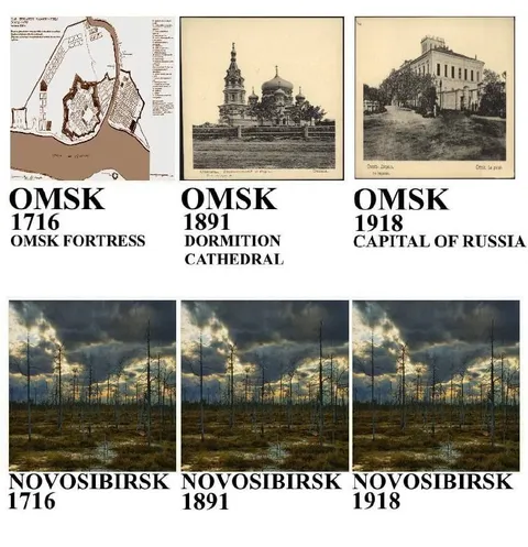 Omsk Versus Novosibirsk History