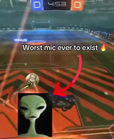 Worst Mic Ever in Rocket League