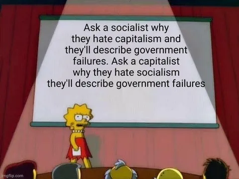 Socialism Capitalism Government Failures