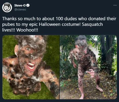 Steve-O Sasquatch Costume