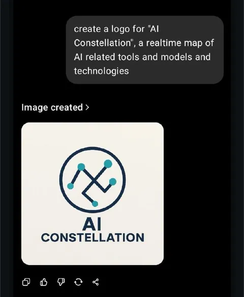 AI Constellation Logo Fail