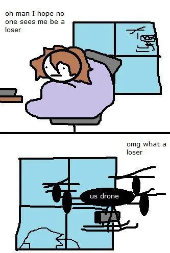 Hiding From the Drone
