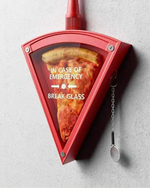 Emergency Pizza Break Glass