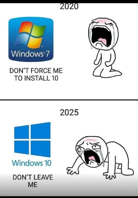 Windows Upgrade Regret Cycle