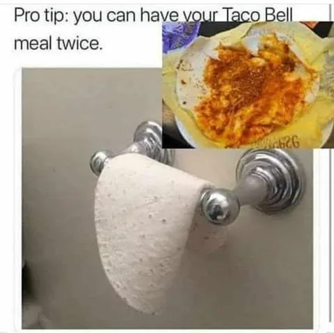 Taco Bell Meal Twice