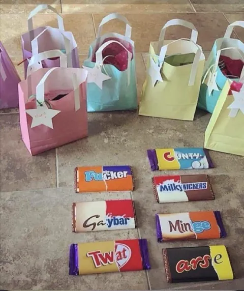 Rude Candy Bar Names