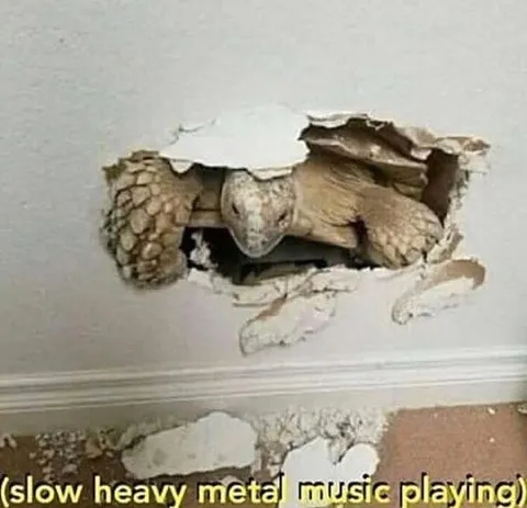 Slow Heavy Metal Music Playing