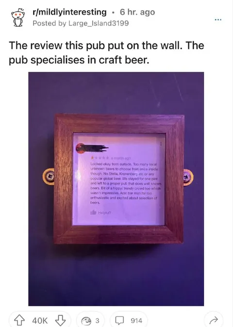 Craft Beer Pub Review