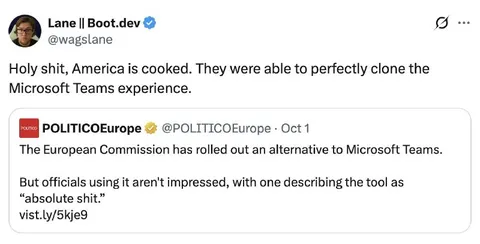 Europe Cloned Microsoft Teams