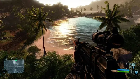 Тропический остров в Crysis