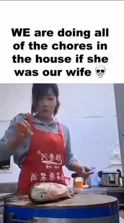 Doing All the Chores for Her