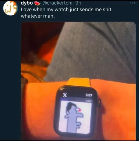 Watch Sends Me Shit