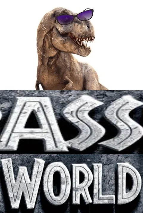 Cool Dinosaur Ass World
