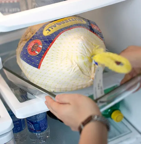 Мяч в холодильнике